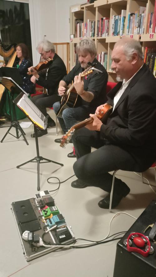 Vánoční koncert harp kvartet Můra