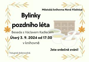 Bylinky pozdního léta