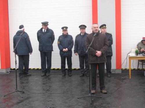 Slavnostní otevření nové hasičské zbrojnice 2016
